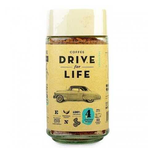 Кофе растворимый живой Drive for Life strong 100 г в Башнефть