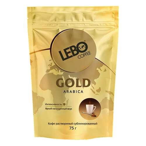 Кофе сублимированный Lebo Gold м/у 75 г в Башнефть