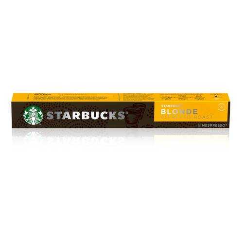 Кофе в капсулах Starbucks Blonde Espresso Roast стандарта Nespresso 10 шт в Башнефть