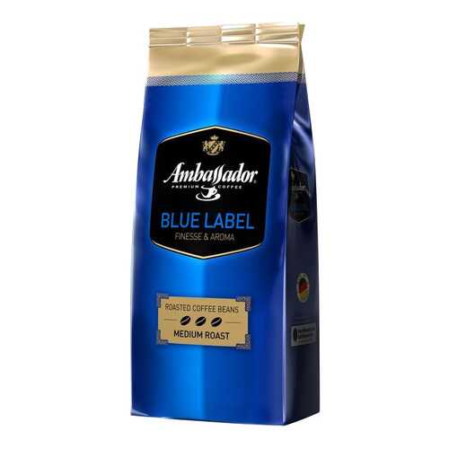 Кофе в зернах Ambassador blue label 1 кг в Башнефть