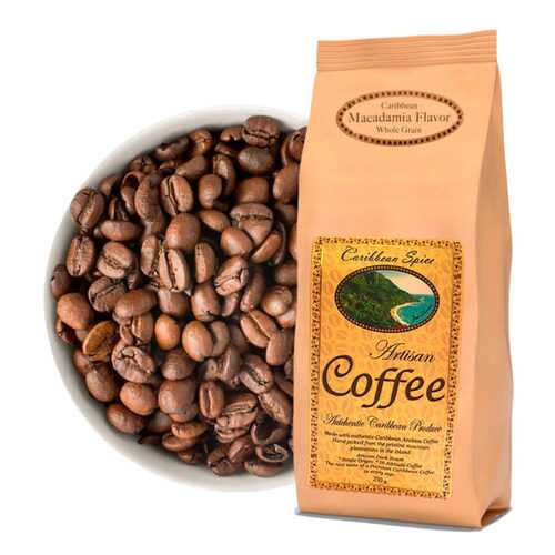 Кофе в зернах Caribbean Spice Artisan Kosher Coffee Macadamia Grain макадамия 250 г в Башнефть
