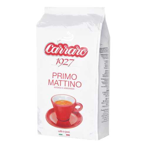 Кофе в зернах Carraro примо маттино 1 кг в Башнефть