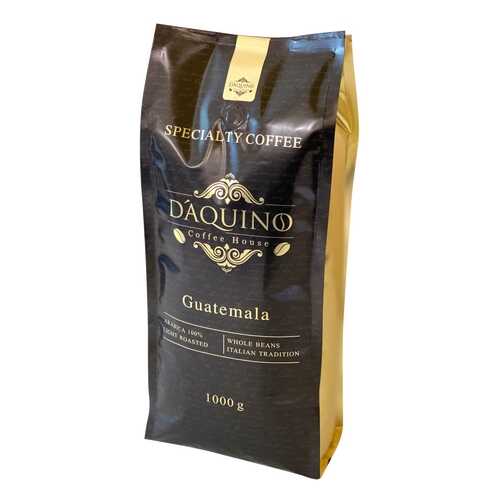 Кофе в зернах DAQUINO 100% светлая обжарка Арабика Гватемала Спешиалти (Specialty) 1000 г в Башнефть