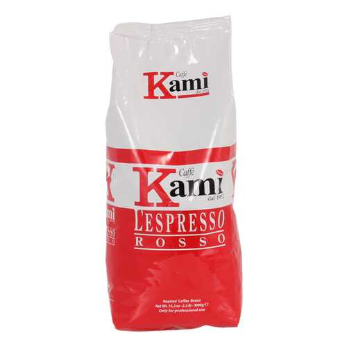 Кофе в зернах Kami lespresso rosso 1000 г в Башнефть