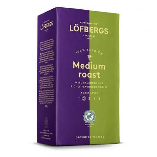 Молотый кофе Lofbergs Medium Roast 500 г в Башнефть