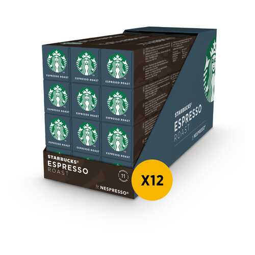 Nespresso STARBUCKS Espresso Roast 12 штук по 57г в Башнефть