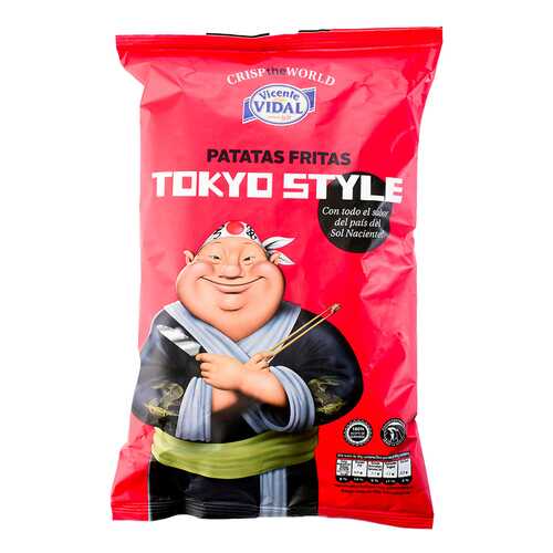 Чипсы картофельные Vicente Vidal Tokyo Style терияки 120 г в Башнефть