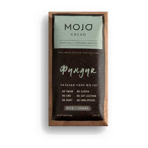 Горький шоколад 72% Mojo Cacao с шоколадно-ореховой пастой со вкусом фундук в Башнефть