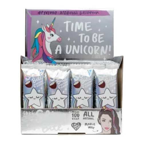 Батончик Фруктово-ягодный Bite Slim Unicorn Кокос 30 штук по 30 гр в Башнефть
