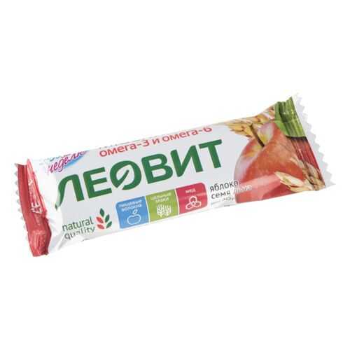 Батончик-мюсли яблоко Худеем за неделю с семенами льна 30 г в Башнефть