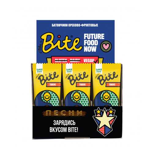 Батончик орехово-фруктовый Take a Bite кумкват-лимон 45 г в Башнефть