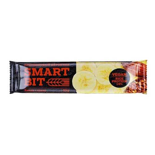 Батончик SmartBit фруктово-ореховый банан какао с рисовым протеином в Башнефть