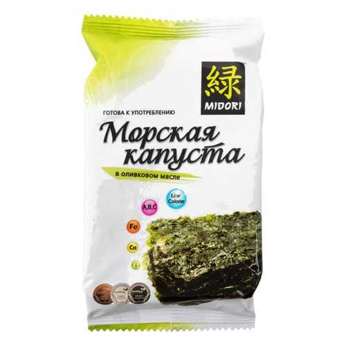 Морская капуста Midori в оливковом масле 5 г в Башнефть