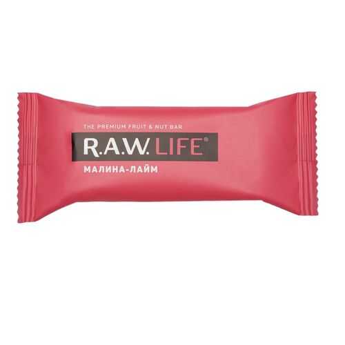 Орехово-фруктовый батончик R.A.W. LIFE малина-лайм 47 г в Башнефть
