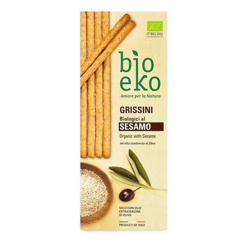 Гриссини из цельнозерновой пшеничной муки с кунжутом БИО, EKO BIO, 125 г, Италия в Башнефть