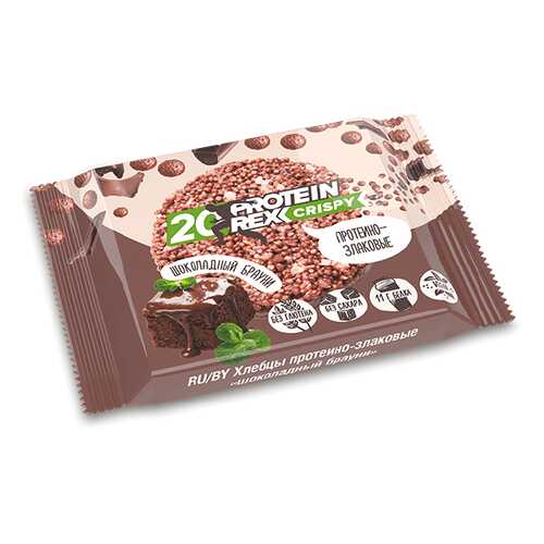 ProteinRex Хлебцы протеино-злаковые 20%, 5шт x 55г (шоколадный брауни) в Башнефть