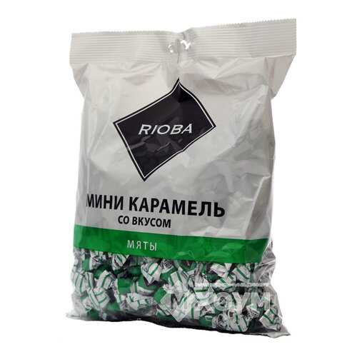 Карамель Rioba леденцовая мини со вкусом мяты 500 г в Башнефть