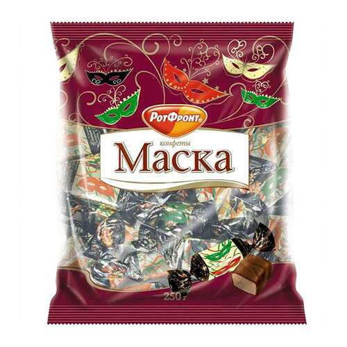 Конфеты Рот Фронт маска 250 г в Башнефть