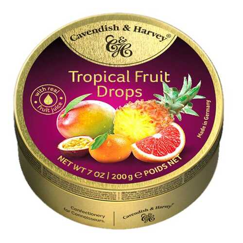 Леденцы Cavendish&Harvey tropical fruit с фруктовым соком 200 г в Башнефть