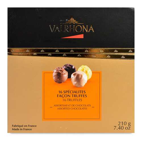 Шоколадные конфеты Valrhona с трюфельной начинкой 210г Франция в Башнефть