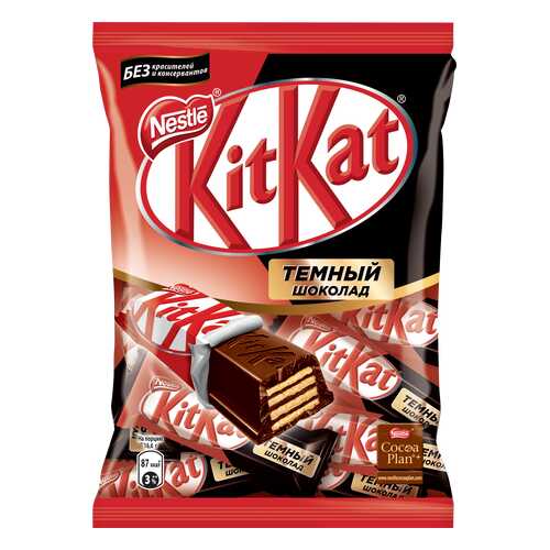 Темный шоколад Kit Kat dark с хрустящей вафлей 169 г в Башнефть