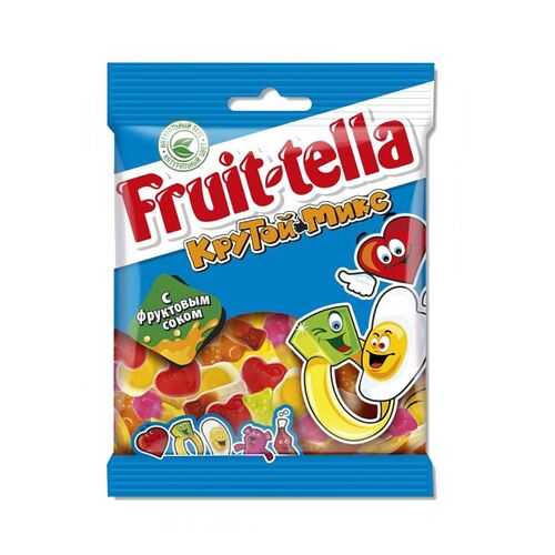 Жевательный мармелад Fruit-tella крутой микс с фруктовым соком 70 г в Башнефть