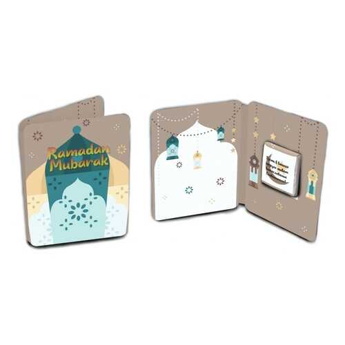 Шоколад Chokocat Ramadan Mubarak, молочный, мини-открытка, 5 гр в Башнефть