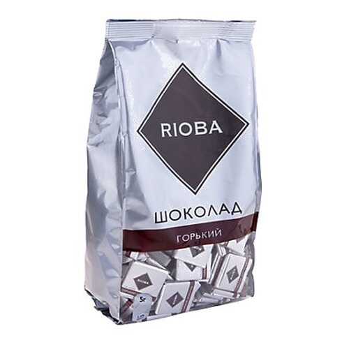 Шоколад горький Rioba мини 72% 145 штук 800 г в Башнефть