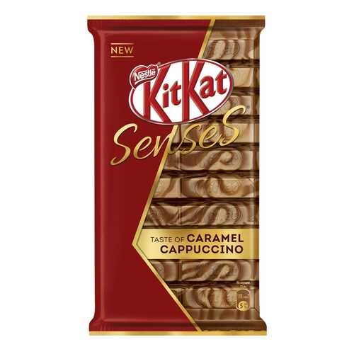 Шоколад Kit-Kat senses со вкусом капучино и карамели с хрустящей вафлей 112 г в Башнефть