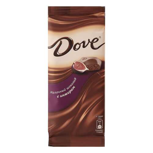 Шоколад молочный Dove с инжиром 90 г в Башнефть