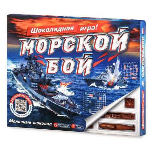 Шоколадная игра Вкусные идеи морской бой 180 г 28х22х2 Россия в Башнефть