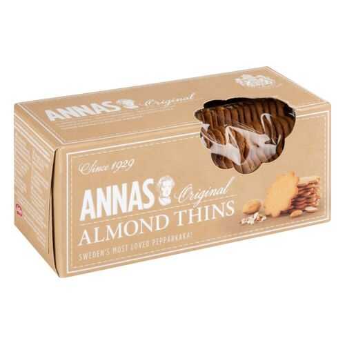 Печенье Annas original almond thins миндальное тонкое 150 г в Башнефть