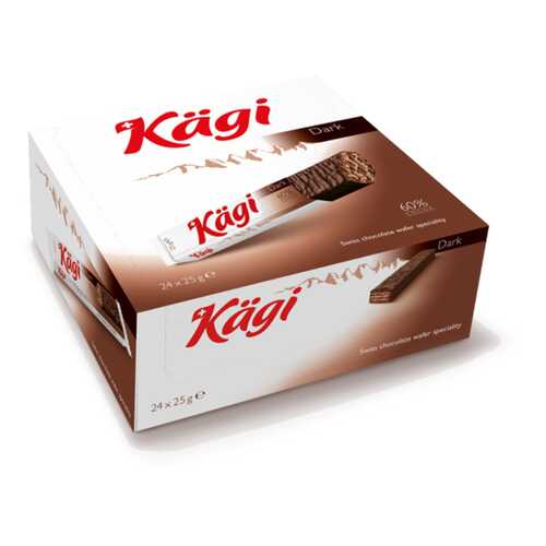 Вафли Kaegi Dark в темном шоколаде 25 г в Башнефть