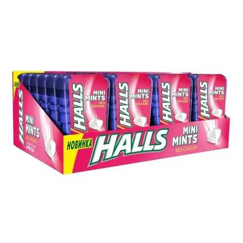 HALLS Mini Mints конфеты без сахара со вкусом арбуза 12.5г по 24 шт в Башнефть