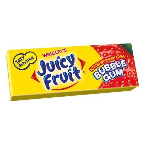 Освежающие конфеты Juicy Fruit клубничный бум 13.8 г 24 штуки в Башнефть