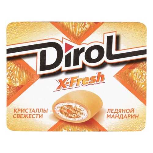 Жевательная резинка Dirol x-fresh ледяной мандарин 16 г в Башнефть