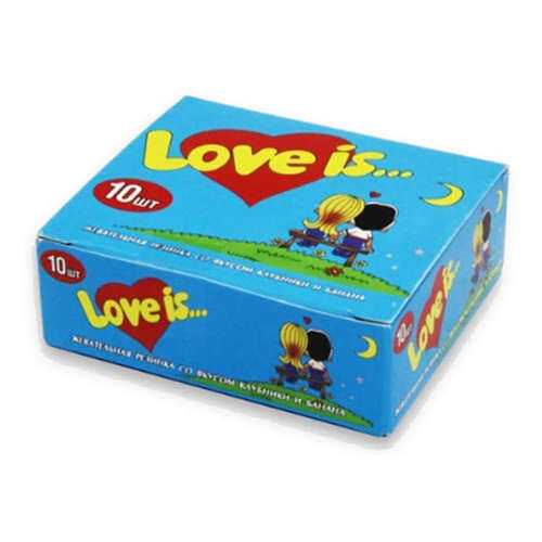 Жевательная резинка Love is клубника-банан 4.2 г 10 штук в Башнефть