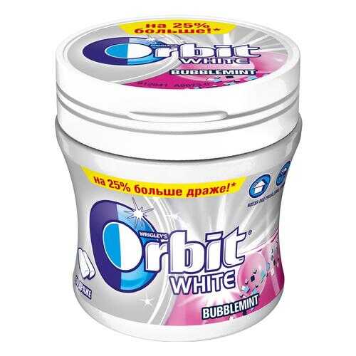 Жевательная резинка Orbit белоснежный bubblemint мини-банка 6 штук 68 г в Башнефть