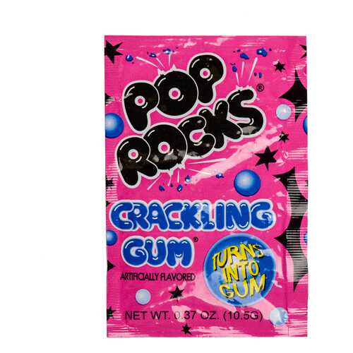 Жевательная резинка с леденцами Pop Rocks Bubblegum 11г Испания в Башнефть