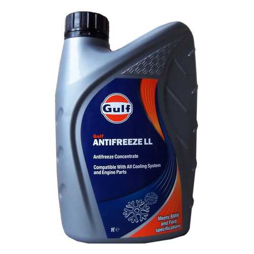 Антифриз GULF ANTIFREEZE LL G11 синий концентрат 1л 1.23кг в Башнефть