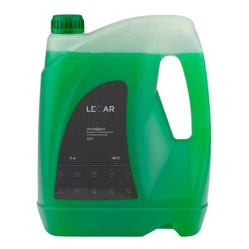 Антифриз LECAR G11 готовый -40C зеленый 5 л LECAR000021210 в Башнефть