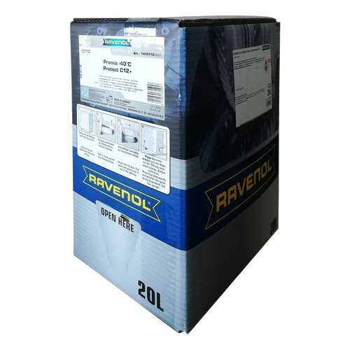 Антифриз RAVENOL OTC Organic Techn.Coolant Premix -40°C (20л) ecobox готовый в Башнефть
