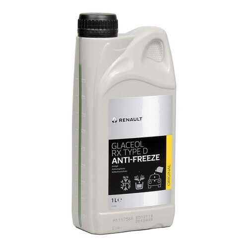 Антифриз RENAULT Type D концентрат зеленый 1 л 7711 428 132 в Башнефть