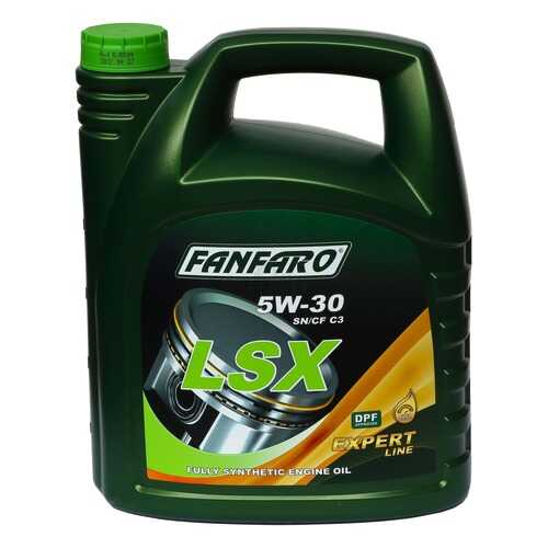 6701 FANFARO LSX 5W-30 4 л. Синтетическое моторное масло в Башнефть