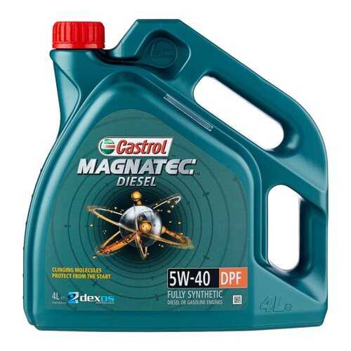 Castrol Масло Моторное Синтетическое Magnatec Diesel Dpf 5w-40 4л в Башнефть