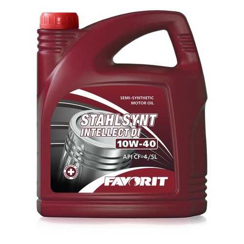 Favorit STAHLSYNT Intelleсt DI SAE 10W-40 API CF-4/SL, 5л в Башнефть