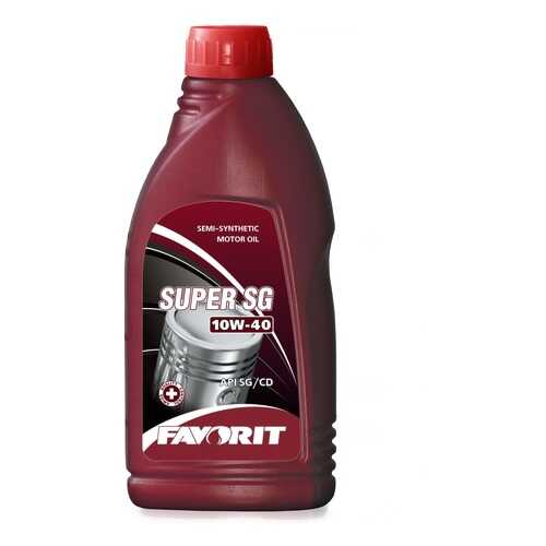 Favorit Super SG SAE 10W-40 API SG/CD, 1л в Башнефть