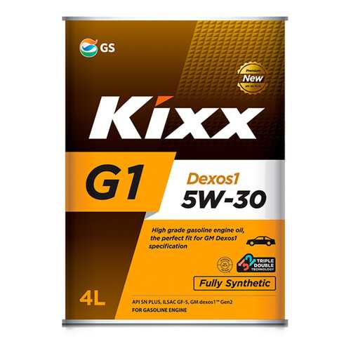 Kixx G1 Dexos1 5W-30 SN Plus /4л Масло моторное в Башнефть