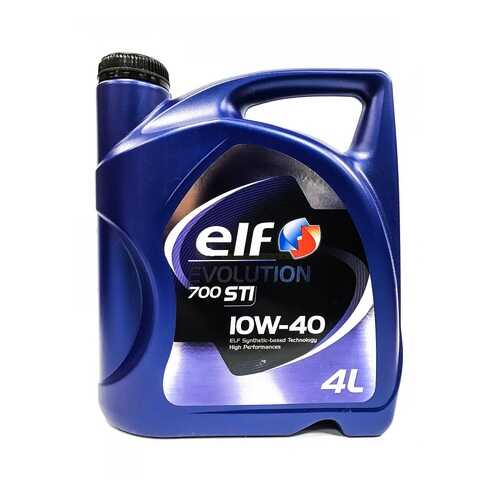 Масло моторное elf 700 sti 10w-40 4л 203698 в Башнефть