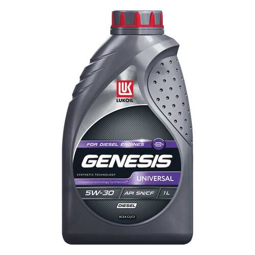 Масло моторное Лукойл Genesis Universal Diesel 5W30 4 л 3173872 в Башнефть